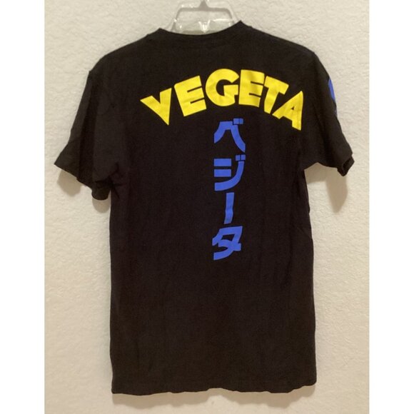 Dragon Ball Z Vegeta Super Saiyan Black T-Shirt Size M - Picture 4 of 6